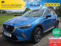 Begagnad Mazda CX-3 Inclusive 121 HK (88 kW) 2018 Blå SUV