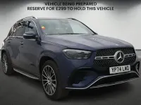 Used Mercedes GLE400 AMG line 381 HP (280 kW) 2024 Blue SUV