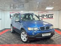 Used BMW X5 Sport Line 184 HP (135 kW) 2003 Blue SUV