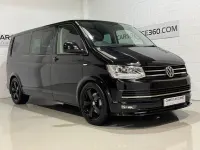 Used VW Transporter Highline 204 HP (150 kW) 2017 Black Van