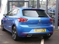 Used Seat Ibiza FR Sport 94 HP (69 kW) 2023 Blue Hatchback