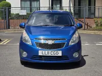 Used Chevrolet Spark LS 68 HP (50 kW) 2011 Blue Hatchback
