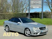 Begagnad Mercedes CLK200 184 HK (135 kW) 2009 Silver Cab