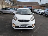 Used Kia Picanto 68 HP (50 kW) 2013 White Hatchback