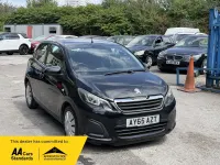 Used Peugeot 108 Active 68 HP (50 kW) 2015 Black Hatchback