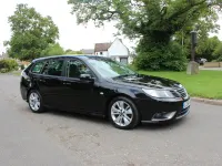 Used Saab 9-3 150 HP (110 kW) 2009 Black Estate