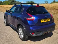 Used Nissan Juke Acenta Premium 115 HP (84 kW) 2015 Blue SUV