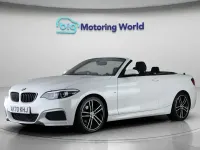Used BMW 218 M Sport 136 HP (100 kW) 2021 White Cabriolet