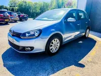 Usado VW Golf VI S 105 HP (77 kW) 2010 Azul Citadino