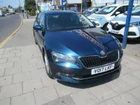 Used Skoda Superb SE 2017 Blue Estate