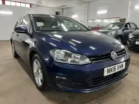 Used VW Golf VII Edition 2016 Blue Hatchback