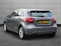 Begagnad Mercedes A180 Premium Plus 122 HK (89 kW) 2016 Grå Halvkombi