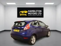 Used Ford Fiesta Zetec 2017 Blue Hatchback