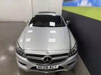 Used Mercedes CLS350 AMG line 258 HP (189 kW) 2016 Silver Coupe
