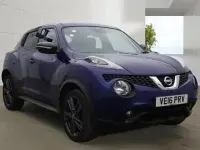 Used Nissan Juke N-Connecta 110 HP (80 kW) 2016 Blue SUV
