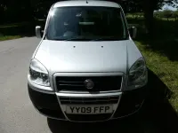 Used Fiat Doblò Dynamic 77 HP (56 kW) 2009 Platinum silver metallic MPV