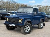 Used Land Rover Defender 2001 Blue Pickup