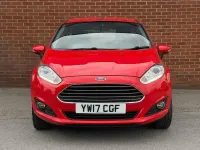 Used Ford Fiesta Zetec 2017 Red Hatchback