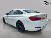 Used BMW 420 Coupé Sport Line 190 HP (139 kW) 2019 Alpine white Coupe