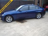 Used BMW 318 Sport Line 136 HP (100 kW) 2016 Blue Sedan