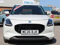 New Suzuki Swift 2026 White Hatchback