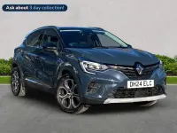Begagnad Renault Captur Techno 91 HK (66 kW) 2024 Blå SUV