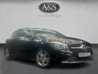 Used Mercedes A180 Executive 109 HP (80 kW) 2015 Black Hatchback