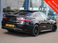 Used Mercedes E220 AMG Line Premium Plus 194 HP (142 kW) 2017 Black Coupe