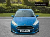 Used Ford Fiesta Titanium 95 HP (69 kW) 2014 Blue Hatchback