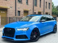 Begagnad Audi RS6 Performance 2017 Blå Kombi