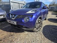 Used Nissan Juke Tekna 2019 Blue SUV