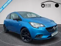 Used Vauxhall Corsa 75 HP (55 kW) 2018 Blue Hatchback