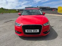 Begagnad Audi A3 Sport 125 HK (91 kW) 2016 Röd Halvkombi