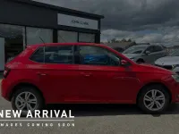 Used Skoda Fabia SE 73 HP (53 kW) 2018 Corrida red Hatchback