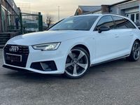 Used Audi A4 Black Edition 150 HP (110 kW) 2019 White Estate