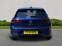 Used VW Golf VIII R-line 150 HP (110 kW) 2021 Blue Hatchback