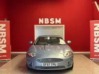 Used Jaguar XKR Supercharged 420 HP (308 kW) 2008 Blue Cabriolet