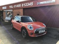 Used Mini Cooper Exclusive 2020 Orange Hatchback