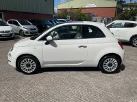 Used Fiat 500 Lounge 69 HP (50 kW) 2016 White Hatchback