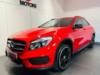 Used Mercedes GLA200 AMG line 136 HP (100 kW) 2017 Red SUV