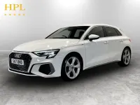 Used Audi A3 Sportback S-Line 110 HP (80 kW) 2021 White Hatchback