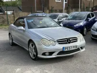 Used Mercedes CLK280 2007 Silver Cabriolet