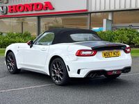 Used Abarth 124 Spider 170 HP (125 kW) 2018 White Cabriolet