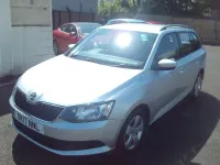 Used Skoda Fabia SE 110 HP (80 kW) 2017 Silver Estate