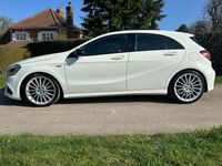Used Mercedes A250 Premium 2016 White Hatchback