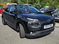 Used Citroën C4 Cactus Flair 99 HP (72 kW) 2017 Black Hatchback