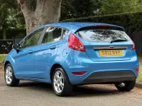 Used Ford Fiesta Zetec 2012 Blue Hatchback