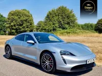Used Porsche Taycan Performance Package 419 kW (571 HP) 2020 Silver Sedan