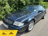 Used Mercedes SL600 1996 Black Cabriolet