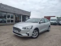 Begagnad Ford Focus Zetec 95 HK (69 kW) 2019 Silver Kombi